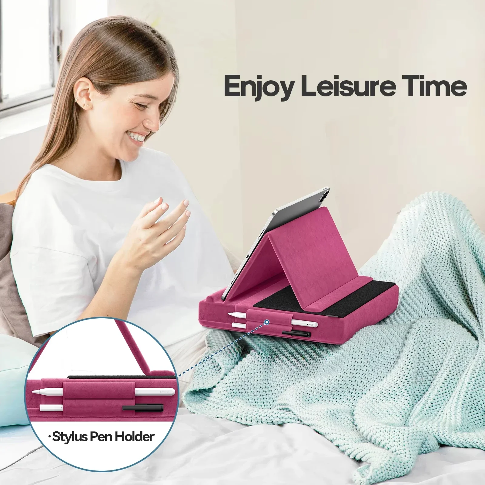 Upgraded Tablet Pillow Stand M - đánh giá và giá Tablet Lap Desk