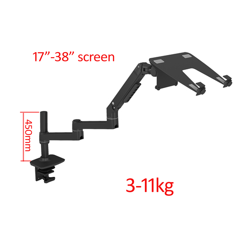 450mm DL-8013LP full motion 17 - đánh giá và giá Tablet Lap Desk