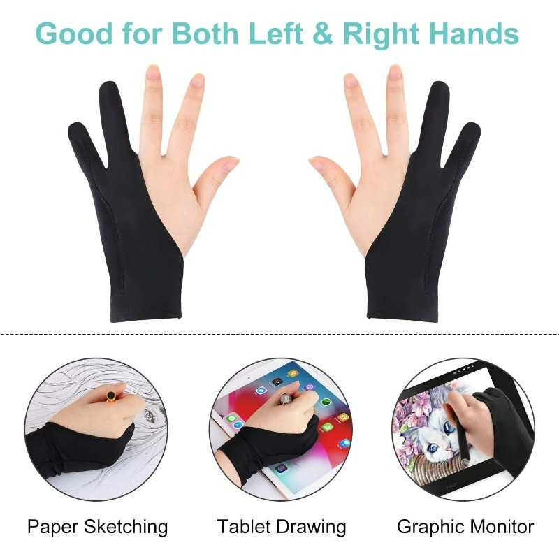 Acrylic Fiber Anti-touch Drawi - đánh giá và giá Drawing Glove Artist