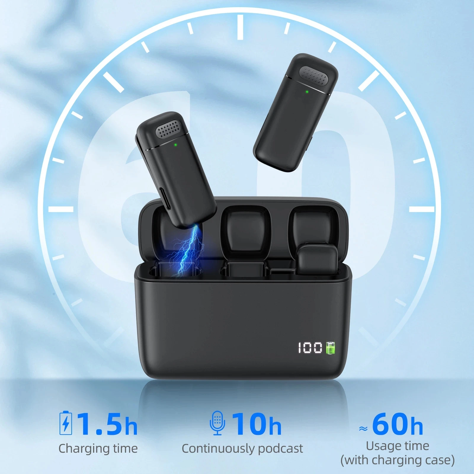 2in1 K30 Wireless Lavalier Mic - đánh giá và giá Android Tablet Gaming Accessories