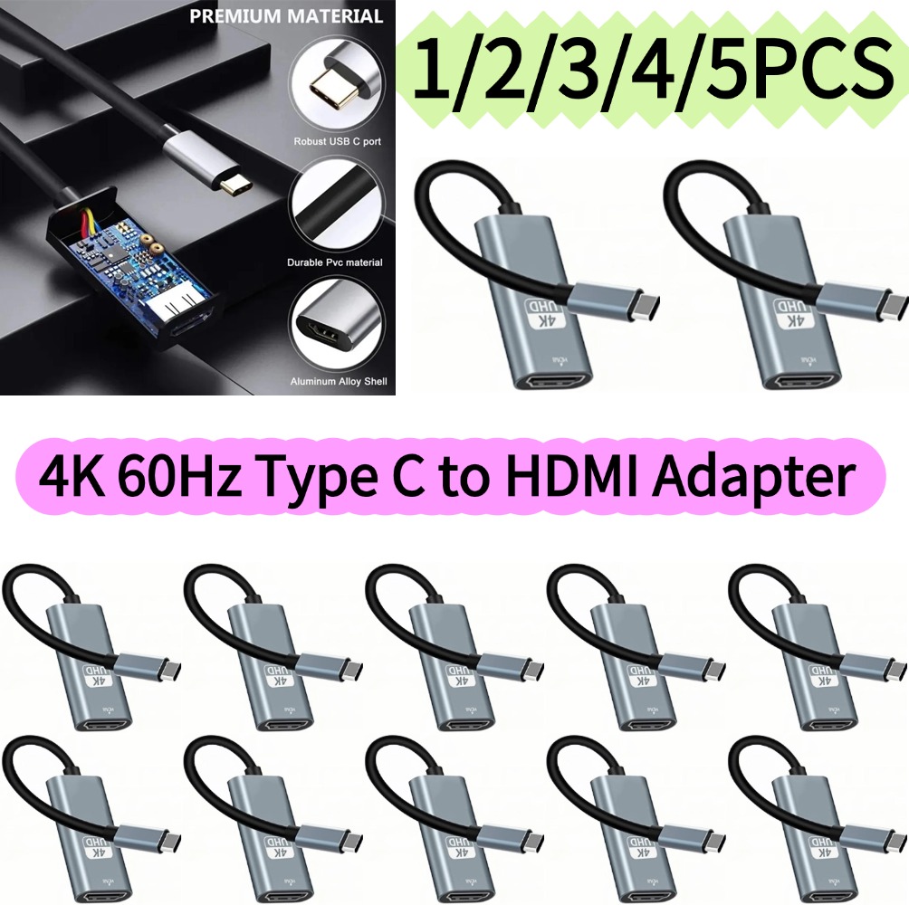4K 60Hz Type C to HDMI Adapter - đánh giá và giá Usb Hub Type C